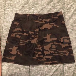 Forever 21 Camo Mini Skirt